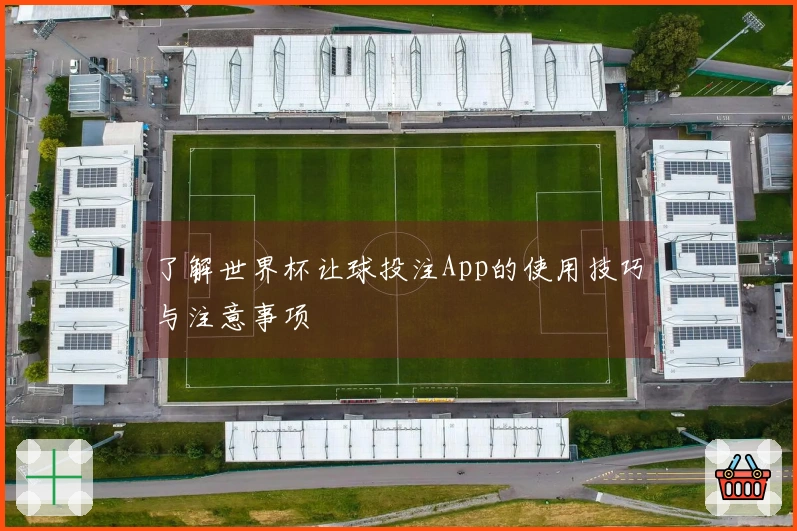 了解世界杯让球投注App的使用技巧与注意事项